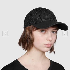 Gucci GG embroidered baseball hat